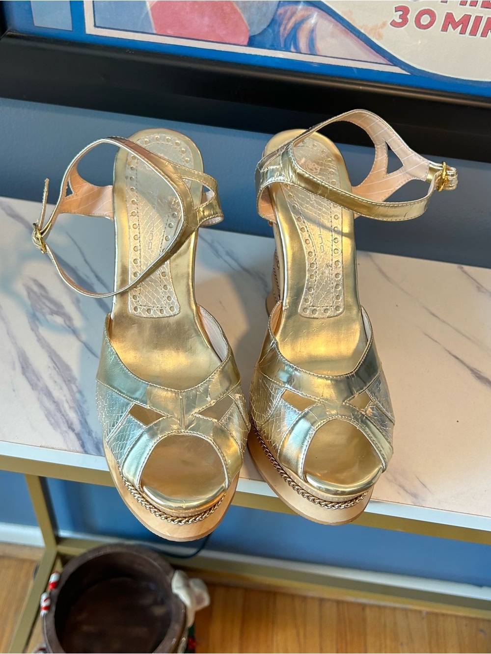 Fornarina platform shoes ⭐️ 5 for $25⭐️